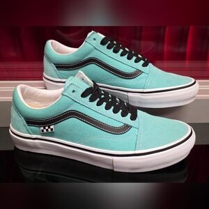 Vans PopCush Skateboarding InsVans Skate Old Skool – Pop Electric Blue 8.5 Men
